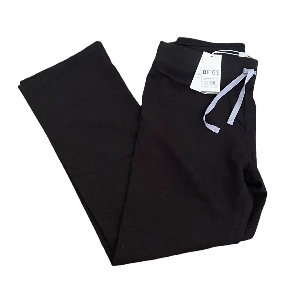 FIGS Livingston™ Basic Scrub Pants NWT Black Medium